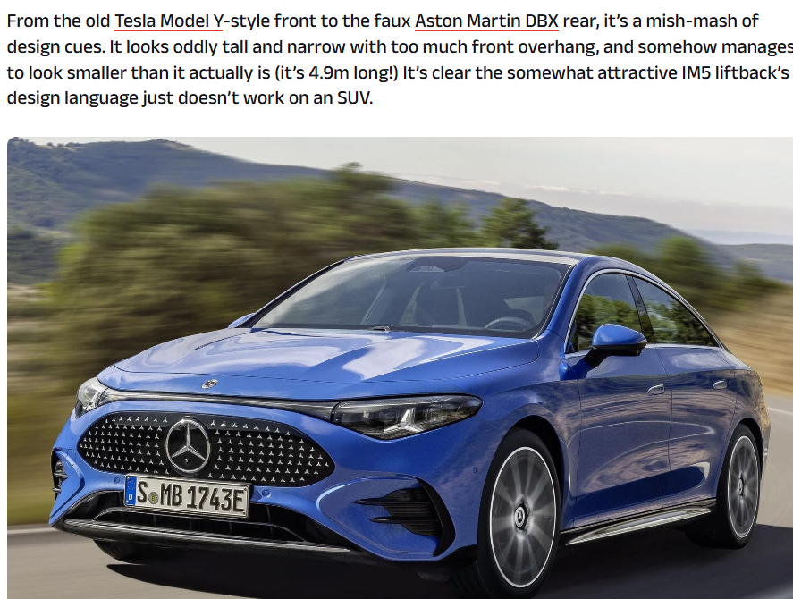 外媒评2026最丑新车：两款中国车上榜！