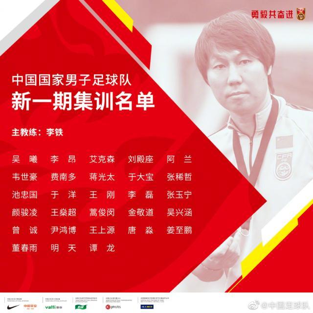 王上源并非首次入选铁家军 冬训改回后腰相助回归